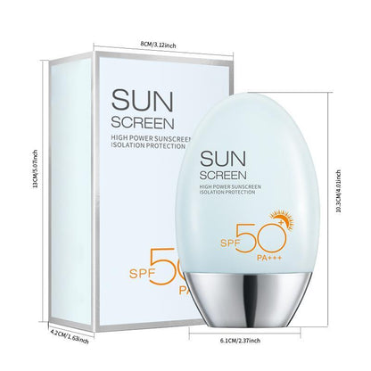 Moisturizing Sunscreen Lotion, Non-greasy Sunscreen Cream, Long Lasting Sunscreen Cream, Sunscreen Cream For Men & Women