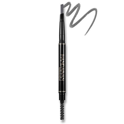 2 in 1 Eyebrow Pencil & Eyebrow Brush, 1 Count Double-headed High Pigmented Eyebrow Pencil, Eye Makeup Products for Women and Girls