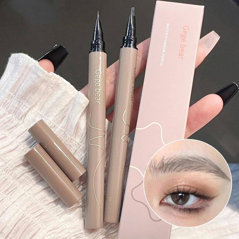 Eyebrow Pencil, 1 Count Brow Pen, Soft Fine Tip Eyebrow Liner, Smudge Proof Natural Look Long-Lasting