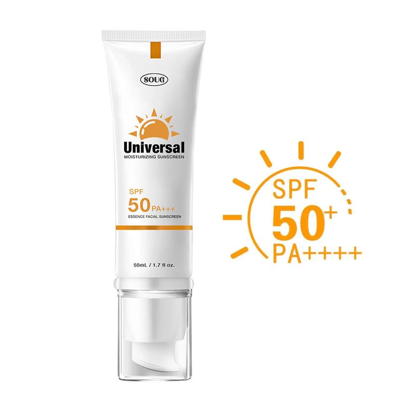 All-In-One Face Sunscreen and Foundation, 50ml All Skin Types SDF 50+ Facial Skincare Comfort Skin Repair