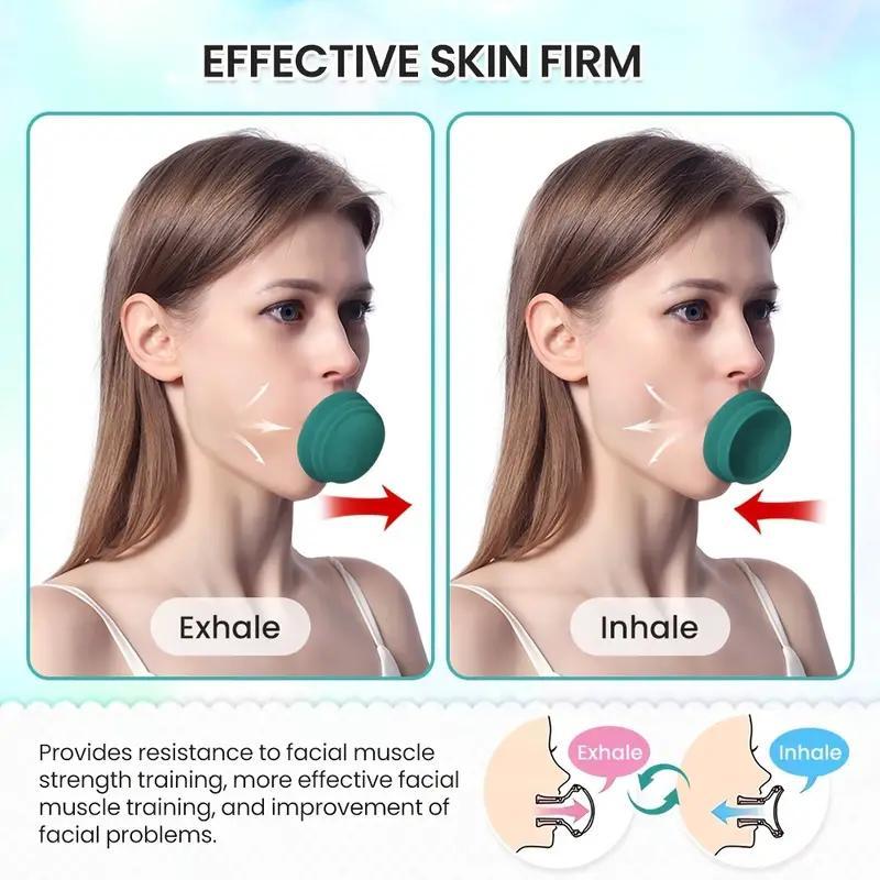 Portable V-shaped Double-sided Face Neck Toning Exerciser, Facial Muscle Exerciser, Beauty & Personal Care Product