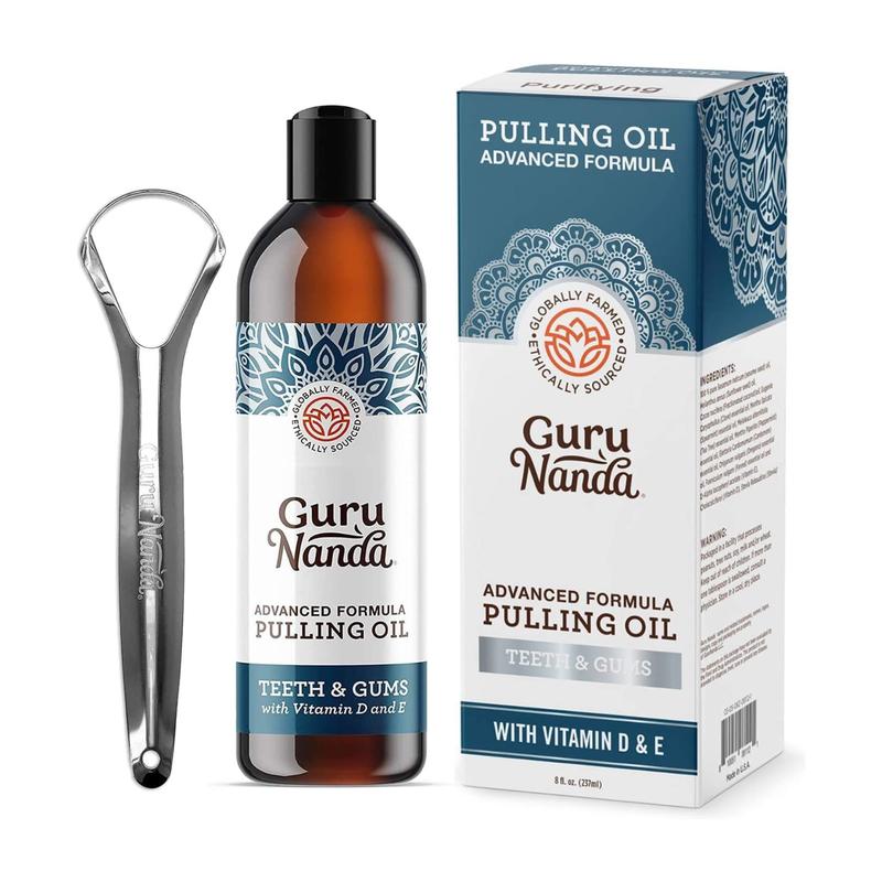 GuruNanda Advanced Formula Pulling Oil for Teeth & Gums