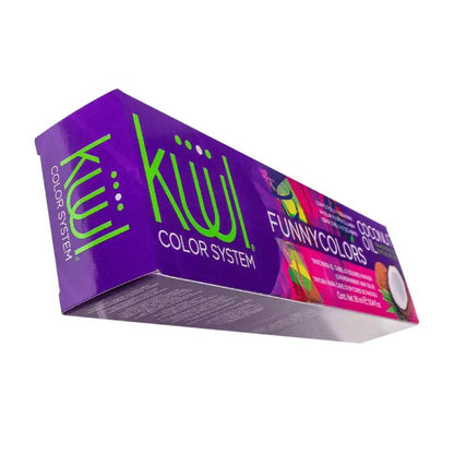 Kuul System Hair Color Cream  Kuul Tintes en crema 94 Tonos 94 Shades FUNNY COLORS Hair Dye Haircare Oil Neon Nourishing  3 oz.