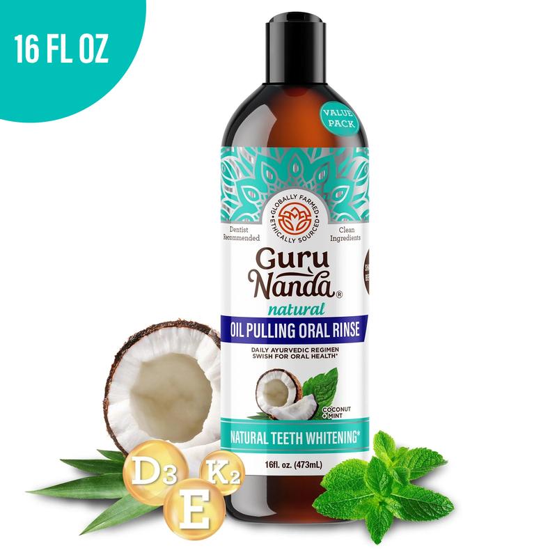 Mega Mint Freshness - GuruNanda 16oz Cocomint + Oral Rinse