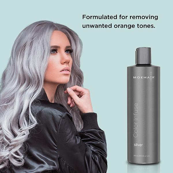 Hair Toner - For Silver/Ashy Color That Removes Brassiness-Haircare