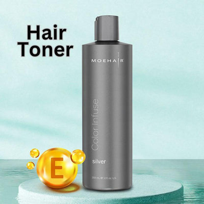 Hair Toner - For Silver/Ashy Color That Removes Brassiness-Haircare