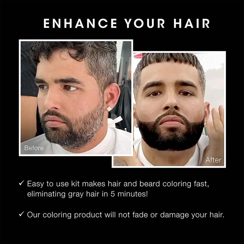 Hair & Beard Color Kit - Black