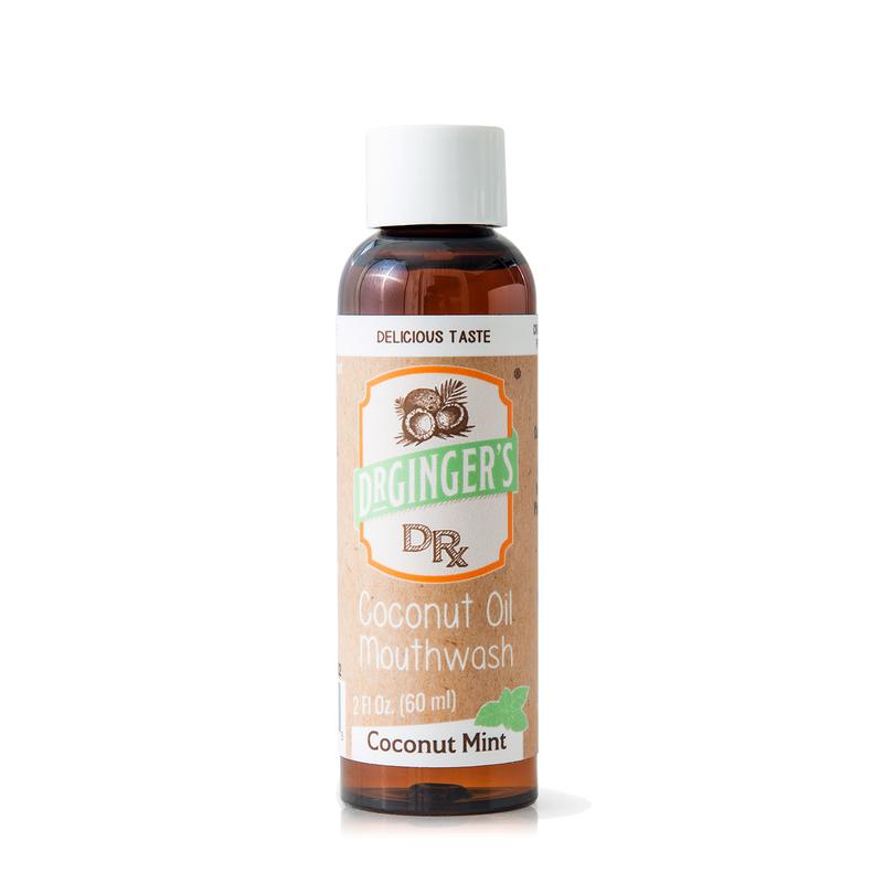 Dr Ginger's Coconut Oil Pulling Mouthwash - 14oz