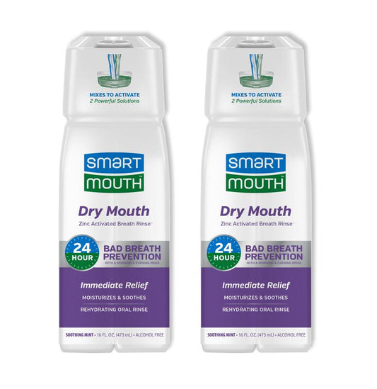 SmartMouth Activated Dry Mouth Mouthwash, Mint