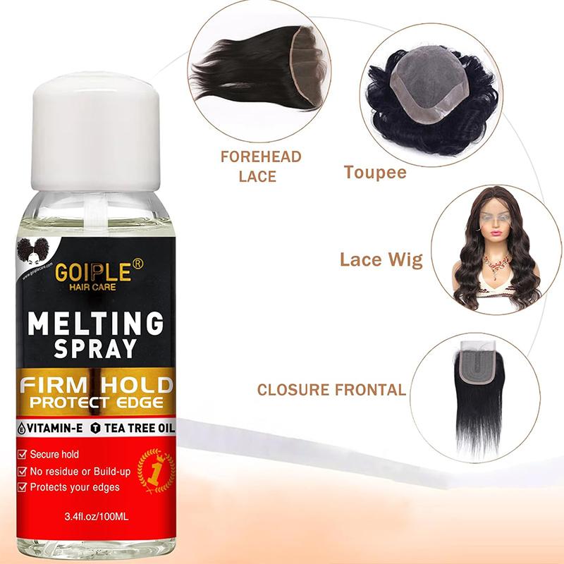 16 Counts Lace Tint Mousse for Women Hair Wigs Lace Wigs Toupees and Hairpieces Natural Lace Color Upgrade Stronger Hold Melting Spray Invisible Lace Glue Portable Wax Stick Easy to Use