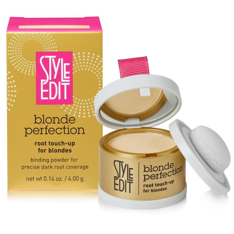 Style Edit Blonde Perfection Root Touch-Up Powder Lightweight  Hair Dye Haircare For Gray Hair Roots or Thinning Hair