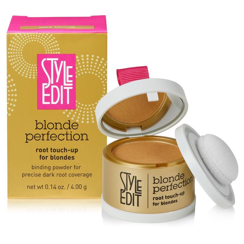 Style Edit Blonde Perfection Root Touch-Up Powder Lightweight  Hair Dye Haircare For Gray Hair Roots or Thinning Hair