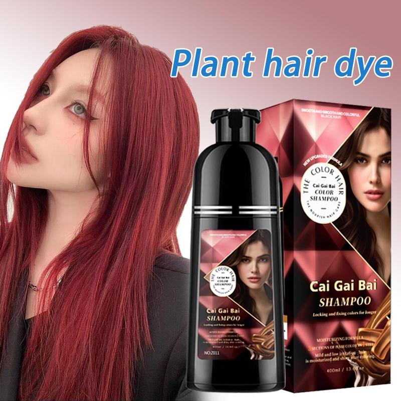 "Instant Hair Transformation!" Herbal Hair Color Cream - Red, Brown, Black | Fast, Long Lasting, BoldLook, Healthy Hair for All Ages! Hair Dye Haircare Mild