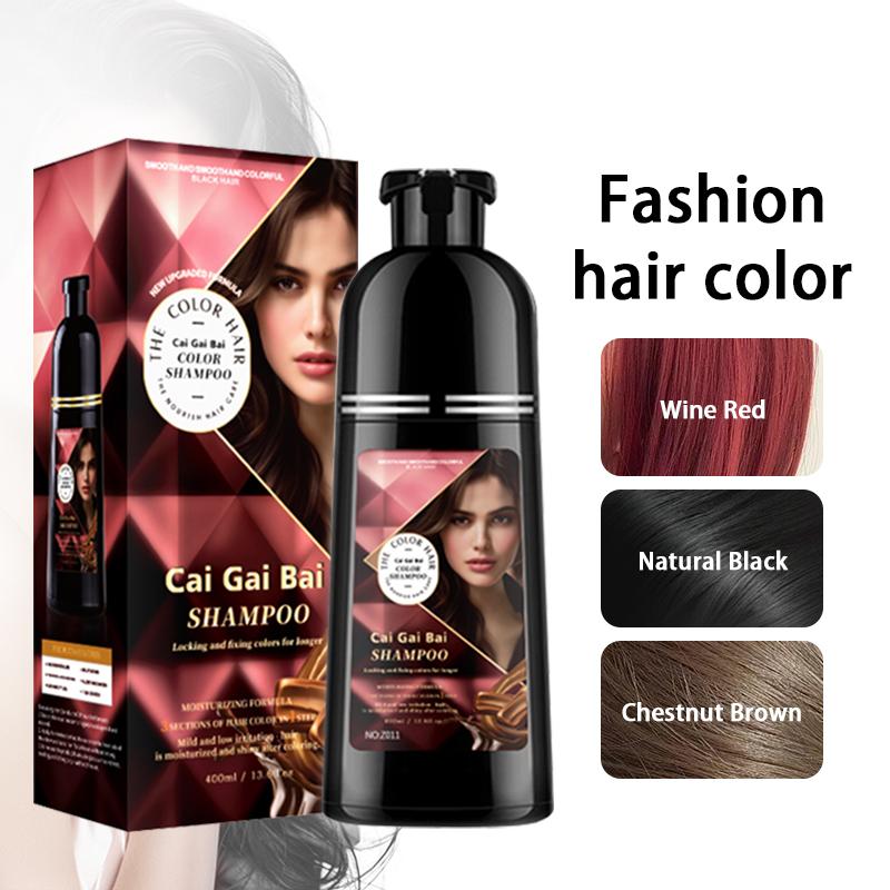 "Instant Hair Transformation!" Herbal Hair Color Cream - Red, Brown, Black | Fast, Long Lasting, BoldLook, Healthy Hair for All Ages! Hair Dye Haircare Mild