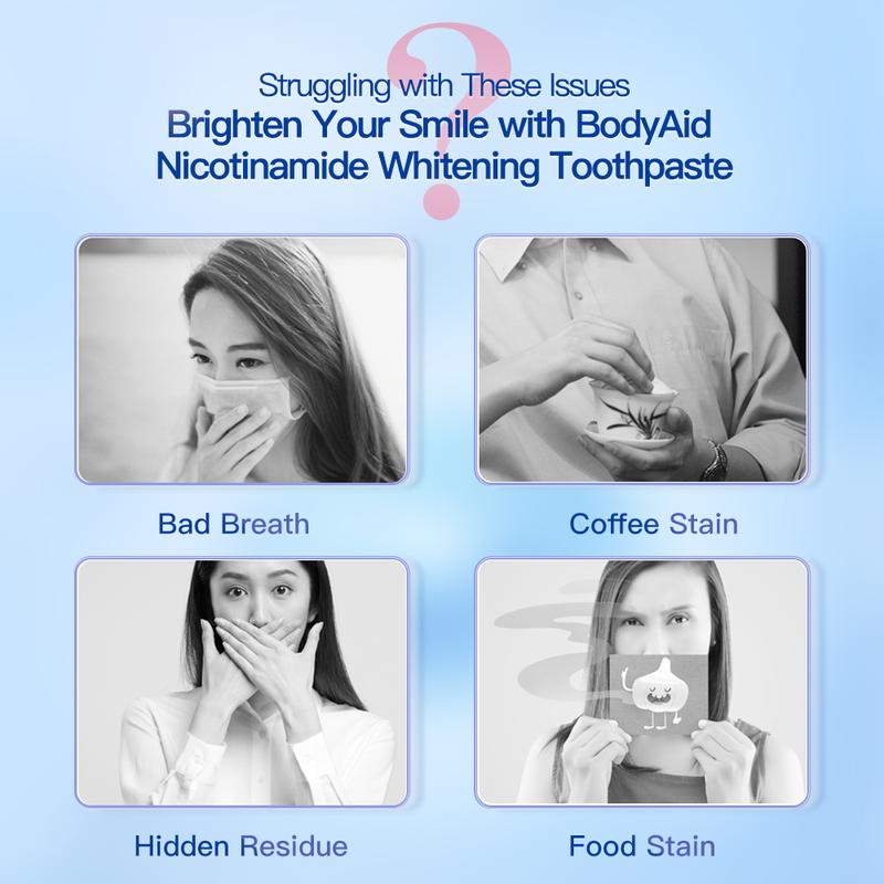 BodyAccel [Tripel Whitening]Niacinamide Whitening Toothpaste