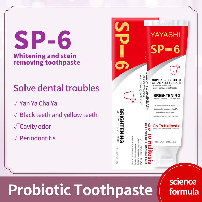 YAYASHI SP-6 Toothpaste  Oral Health Management, Fresh Breath