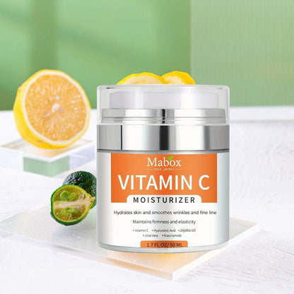 Summer Vitamin C Hydrating Face Moisturizer, Moisturizing Skin Care Lotion, Moisturizer for Face, Skincare Products for Men & Women, Deeply Skin Moisturizer