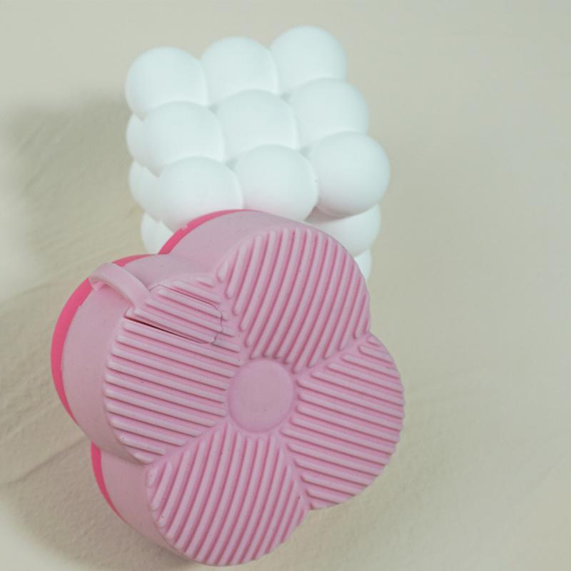 Four Leaf Clover Shaped Ice Massage Brush, Silicone Ice Cube Tray, Face Massage Tool, Skincare Tool for Women