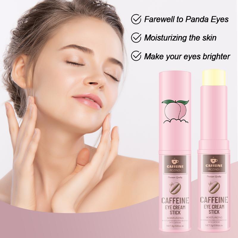 Caffeine Eye Cream, 2 Counts Moisturizing Eye Cream, Fine Line Look Reduced Lotion, Eye Care Product for Daily Use, Daily Eye Care Product for Women