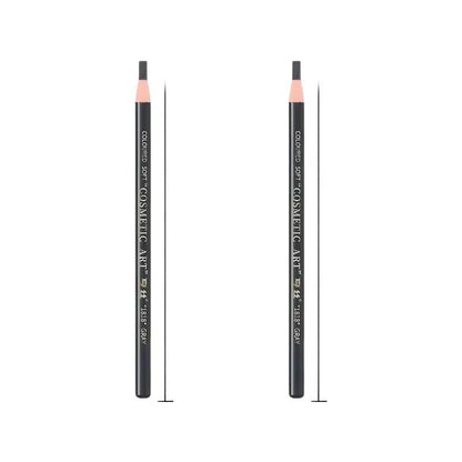 Music Festival Makeup Waterproof Wooden Hard Core Eyebrow Pencil, Long Lasting Eye Brow Pencil, Brow Styling Pen, High Pigmented Brow Shading & Filling Pencil