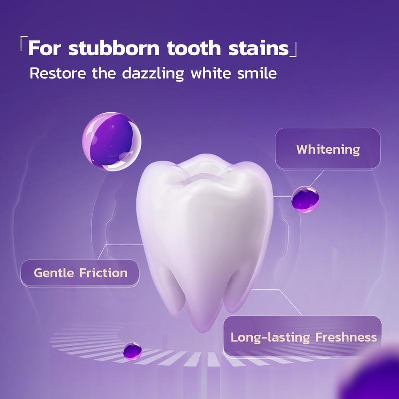 2 VALUEPACK Toothpaste[FEISIDELIN]Niacinamide Whitening Toothpaste  Enhanced Whitening Toothpaste for Fresh Breath, Deep Cleaning, and Stain Removal at Home and Travel, with Teeth Polishing for Reduced Tooth Wear and Gentle Sensation. Oral Cleansing