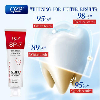 QZP SP-7series toothpaste Remove stains and whiten, prevent tooth decay  HL