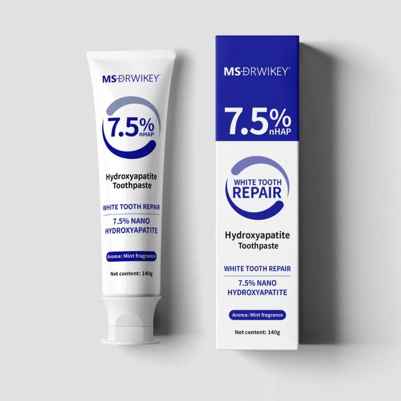 MS DRWIKEY Hydroxapatite toothpaste,freshbreath,oral whitening,repair antisensitivity,teeth protection