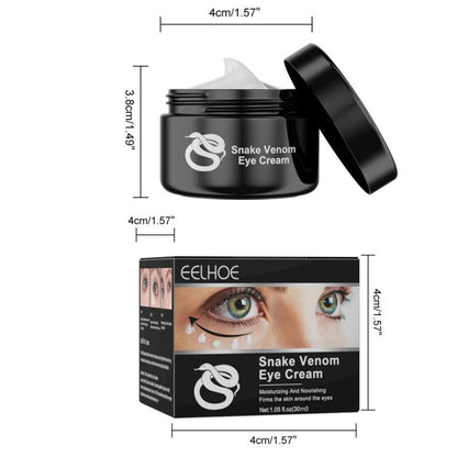 30ml Snake Venom Eye Cream, 1 Box Fine Lines Caring Eye Cream, Moisturizing Eye Cream, Eye Care Product for Women