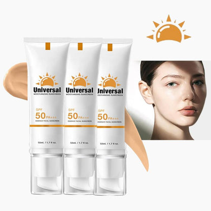 LANOMIZ 3 Pack Skincare Tinted Face Sunscreen, Anti-Sunburn Moisturizing, SPF 50+ Sunscreen Tinted Moisturizer, sunscreen to prevent sunburn and tanning Summer Protection Ultimate Skincare, Effective Anti-Aging Sun Care Solution Facial Comfort