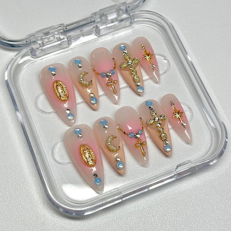 No.01-20 Handmade Premium Press-on Nails