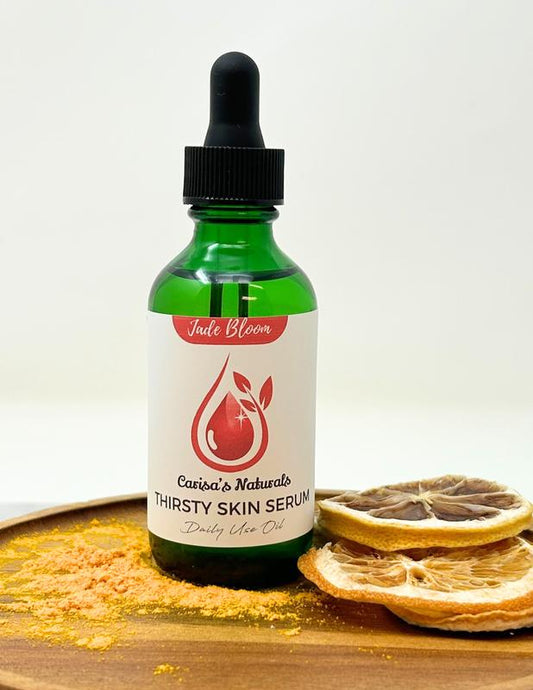 Thirsty Skin Serum | Jade Bloom | Formulated by Carisa | 2oz | Natural Hydrating Moisture