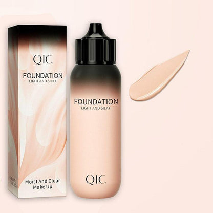 Flawless Liquid Foundation, Lightweight Moisturizing Concealer Foundation, Full Coverage Flawless Makeup Cream, Makeup Product