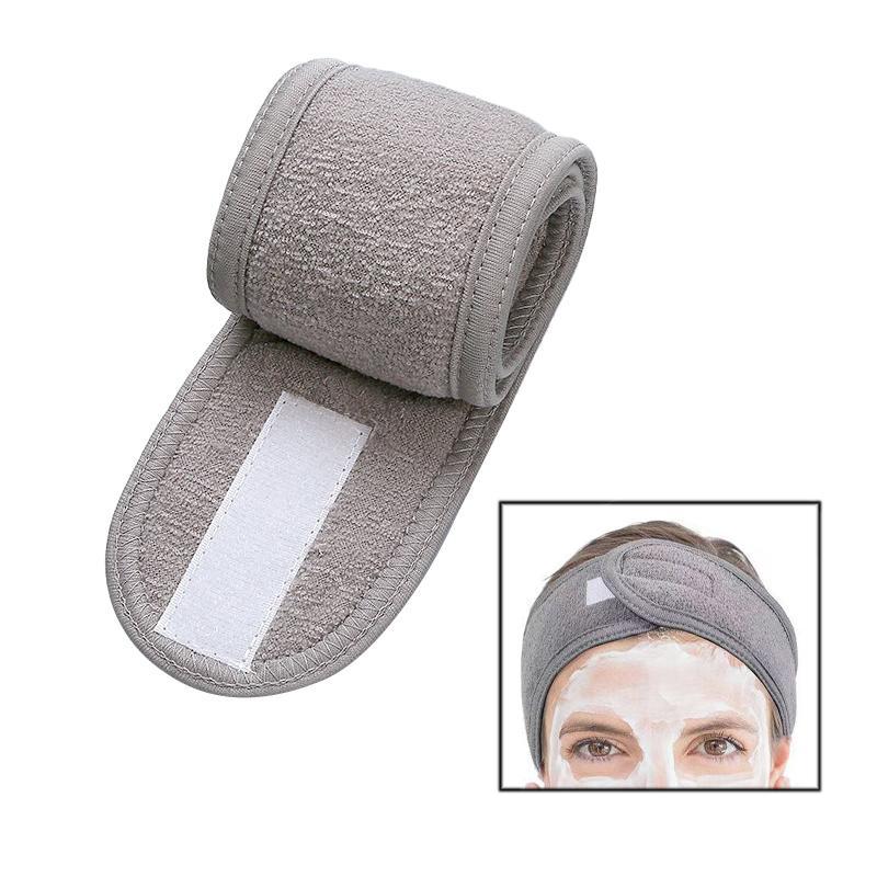 Adjustable Facial Makeup & Washing Headband, 1 Count Stretch Face Washing Hair Band for Women, Elastic Hair Band Head Wrap Towel Belt for Makeup Applying, Skin Care, Face Washing, Spa, Bath