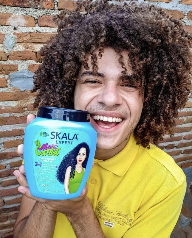 SKALA Hair Type 3ABC - For Curly or Super Curly, Frizzy and Transition Hair - 2 in 1 Conditioning Treatment Cream, provides Glow, Strength and Extra Repair, giving Hair the  perfect Volume - Net 35.27 Oz (Pack of 1)  100% VEGAN Conditioner Haircare