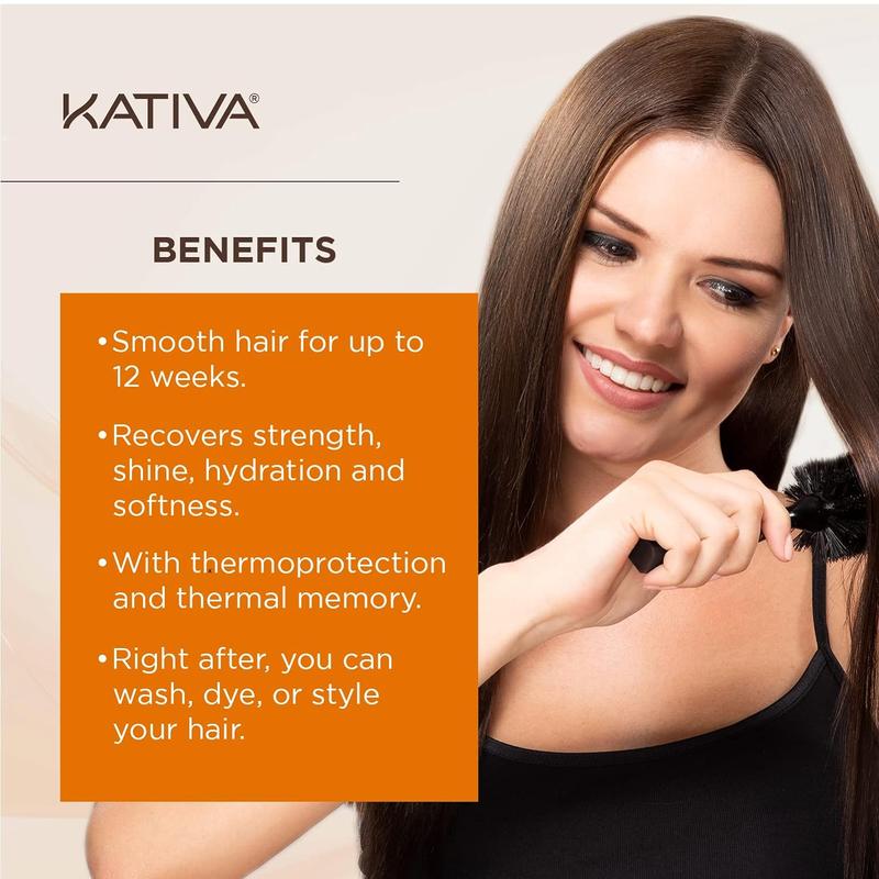 Kativa Keratin and Argan Oil Brazilian Straightening Kit