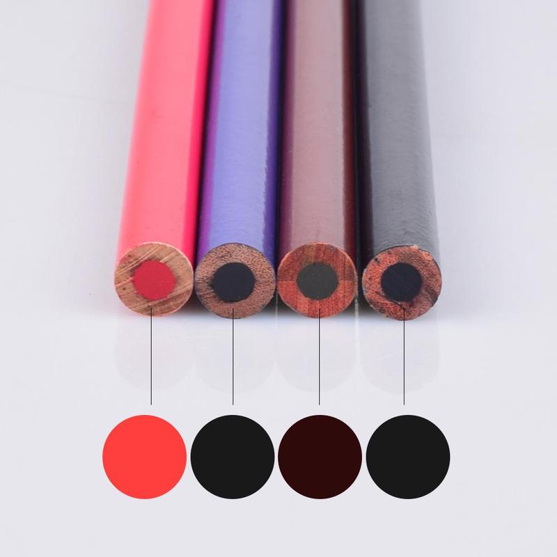 2pcs Waterproof Eyebrow Pencil, Long Lasting Brow Styling Pen, Eye Brow Coloring Pencil, Makeup Tool Easy to Apply