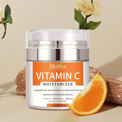 Summer Vitamin C Hydrating Face Moisturizer, Moisturizing Skin Care Lotion, Moisturizer for Face, Skincare Products for Men & Women, Deeply Skin Moisturizer