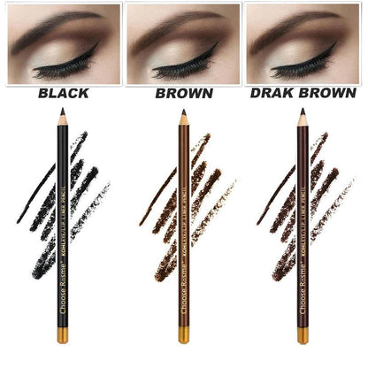 Eyebrow Pencil, 12pcs/set Long Lasting Eyebrow Pencil, Brow Styling Brush, Sweat Proof High Pigmented Brow Shading & Filling Pencil, Makeup Tool Easy to Apply