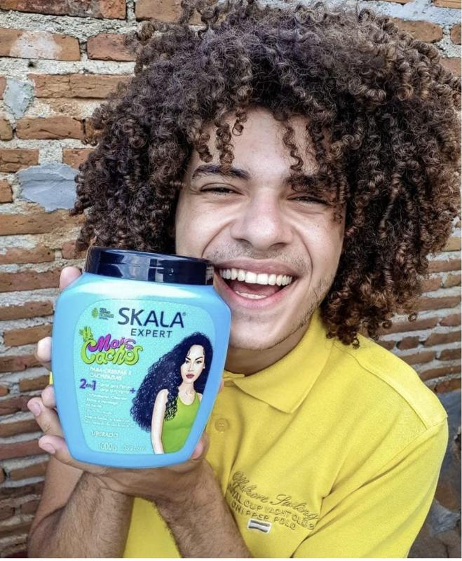 SKALA Mais Cachos for hair type 3ABC - 2 IN 1 Conditioning Treatment Cream and Cream To Comb 35.2oz Extra Large Pack Conditioner Haircare