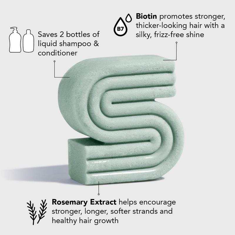 Rosemary & Biotin Shampoo + Conditioner 2pc Combo Pack