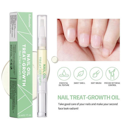 Nail Care Oil, Moisturized Nail Cuticle Oil, Manicure Nail Skin Edge Care Product for Women & Men, Nail Art & Care Tool