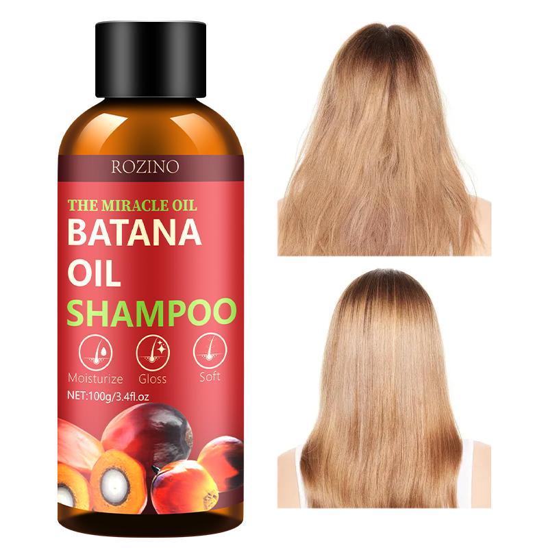 Batana Oil Shampoo, Hair Care Shampoo, Scalp Cleansing Shampoo, Hair Care & Styling Product for Men & Women, Hair Wash Products