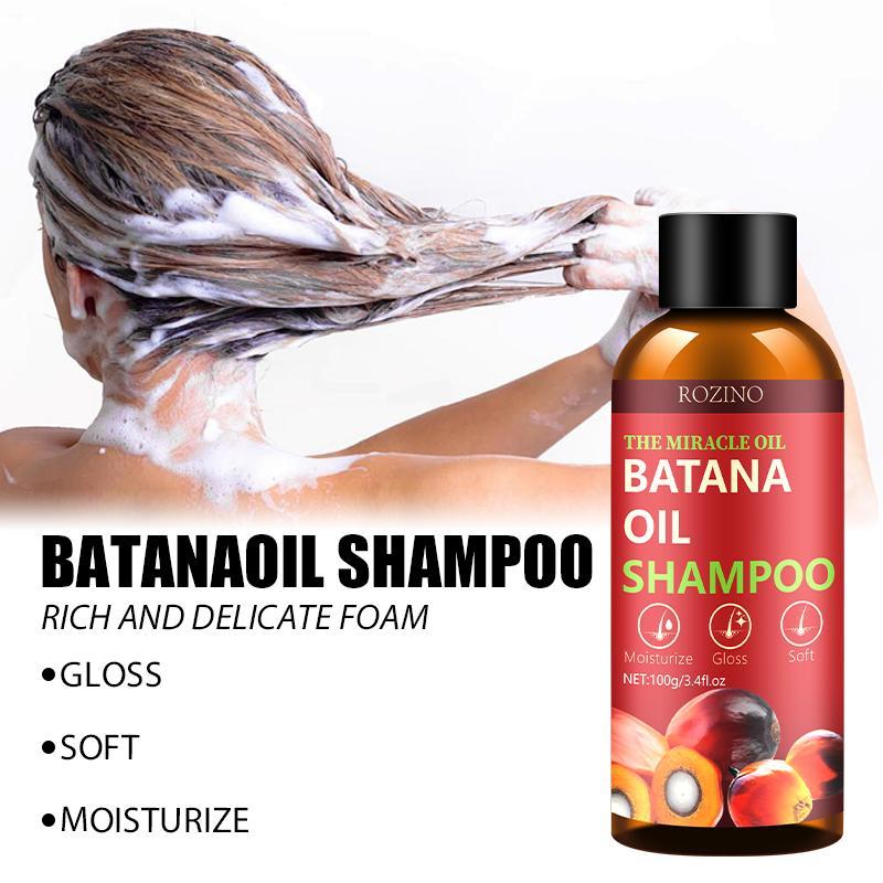 Batana Oil Shampoo, Hair Care Shampoo, Scalp Cleansing Shampoo, Hair Care & Styling Product for Men & Women, Hair Wash Products