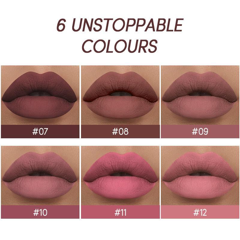 Matte Liquid Lipstick and Lip Liner Cosmetic Set, Summer Gifts, Matte Lip Gloss Nude Lipstick Makeup Kits, Music Festival Makeup Gift, Trending Products, Lighter Lipstick