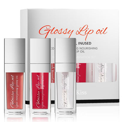 Juicy Moisturizing Lip Oil, Long Lasting Tinted Mirror Lip Gloss, Glossy Lip Glaze Stick, Plumping Lip Oil Lip Stick for All Occasions Makeup, Lip Care Products