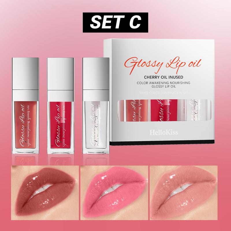 Juicy Moisturizing Lip Oil, Long Lasting Tinted Mirror Lip Gloss, Glossy Lip Glaze Stick, Plumping Lip Oil Lip Stick for All Occasions Makeup, Lip Care Products