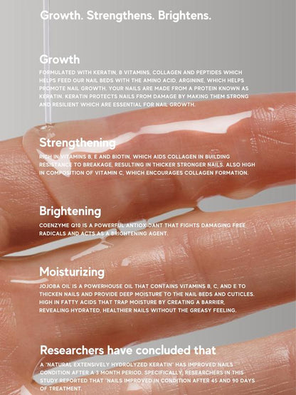 Peptide Nail Growth Oil - Nail Treatment