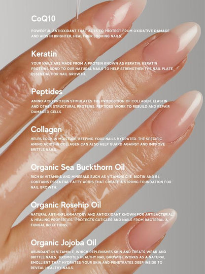 Peptide Nail Growth Oil - Nail Treatment