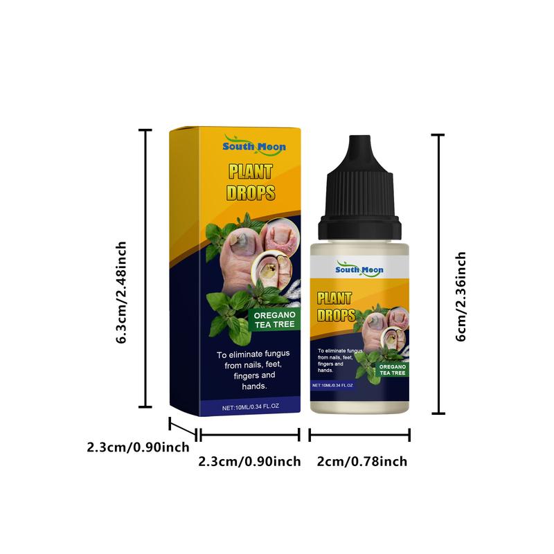 Botanical Extract Drops, Tea Tree Oil Nail Care