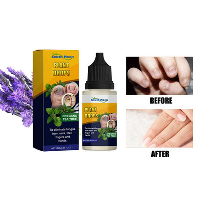 Botanical Extract Drops, Tea Tree Oil Nail Care